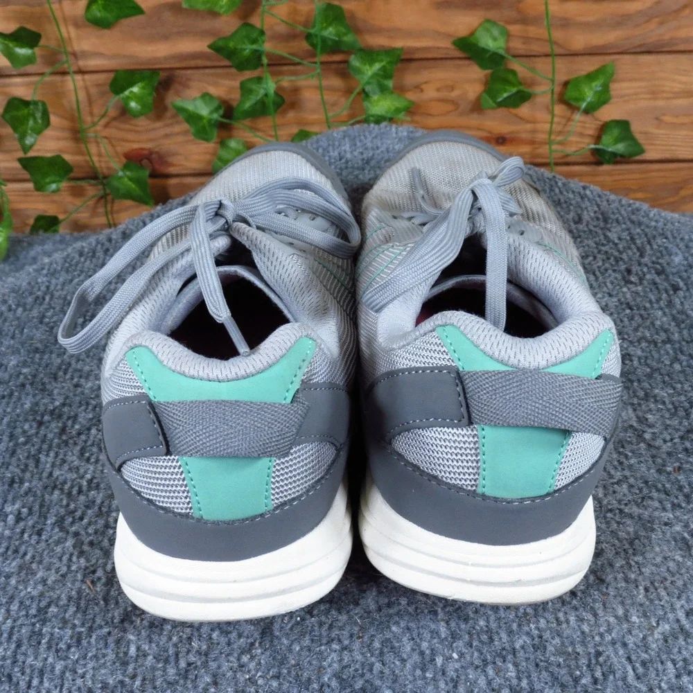 Vionic Audie Women Athletic‎ Sneakers Size 8 Walking Running Gray Teal Mesh